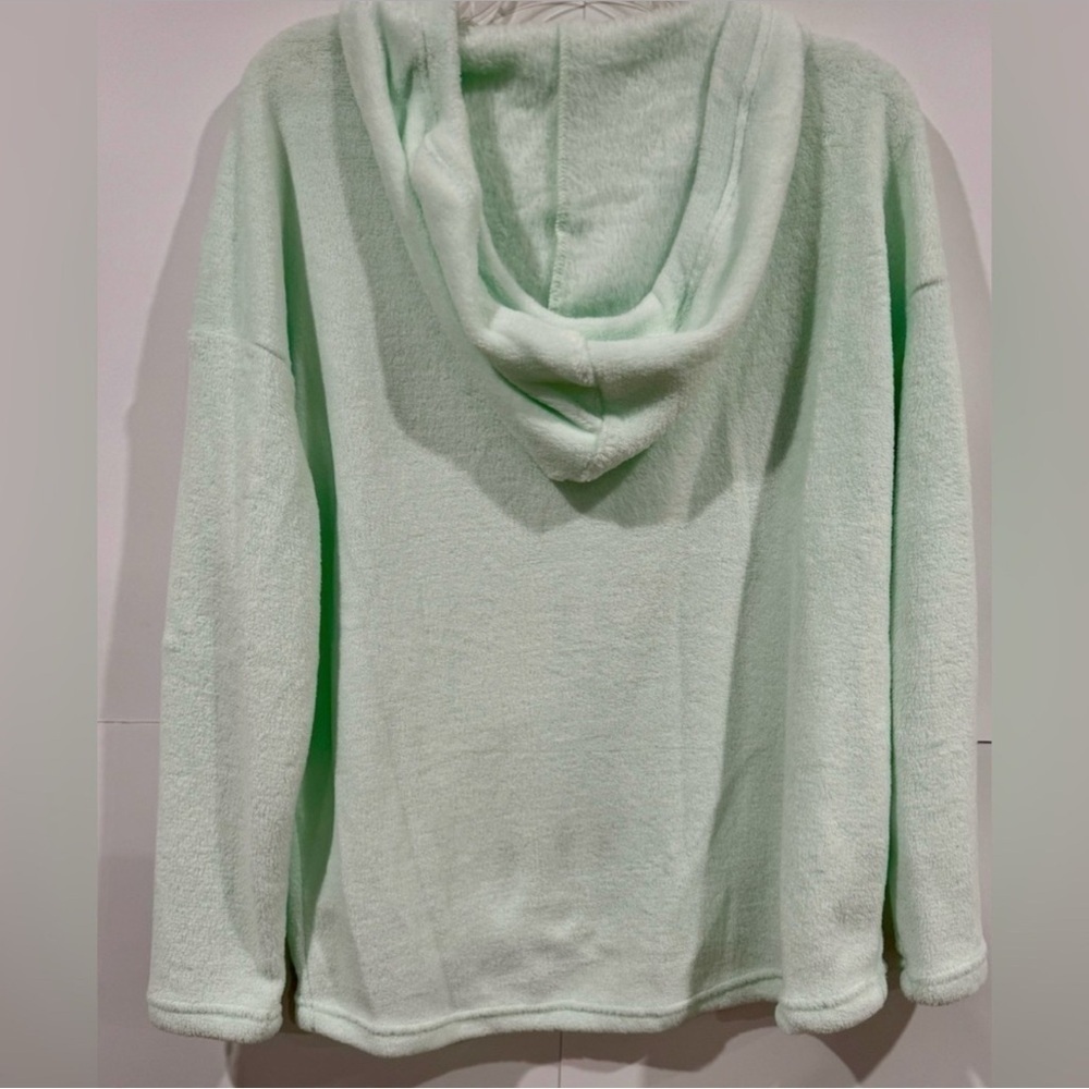 Disney Official Frozen II Anna Be Brave Fleece Hoodie Graphic Green Adult Small - Picture 3 of 6